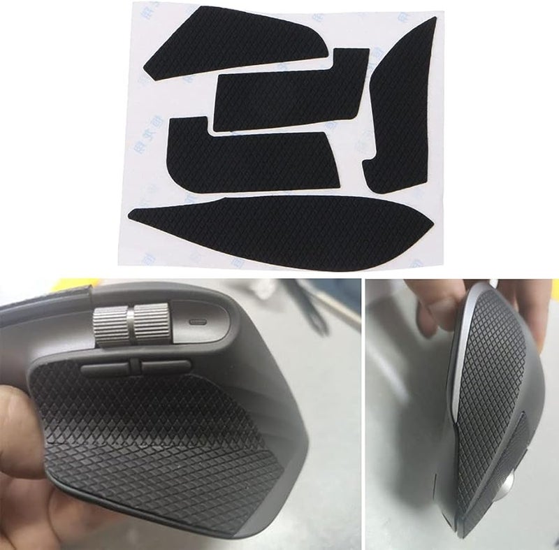 MX Master 3 Mouse Grip Tape Full Set Black Anti Slip Gaming Accessory - Image 3